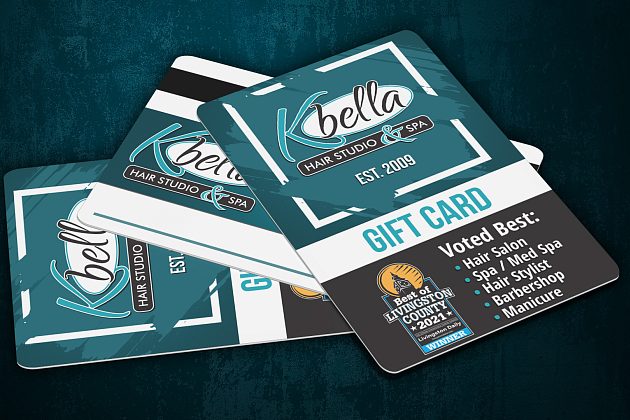 K Bella Gift Cards Available Online or In-Salon