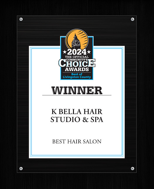 Best Of Livingston County 2024 Winner - Best Hair Salon | K Bella - Brighton, MI